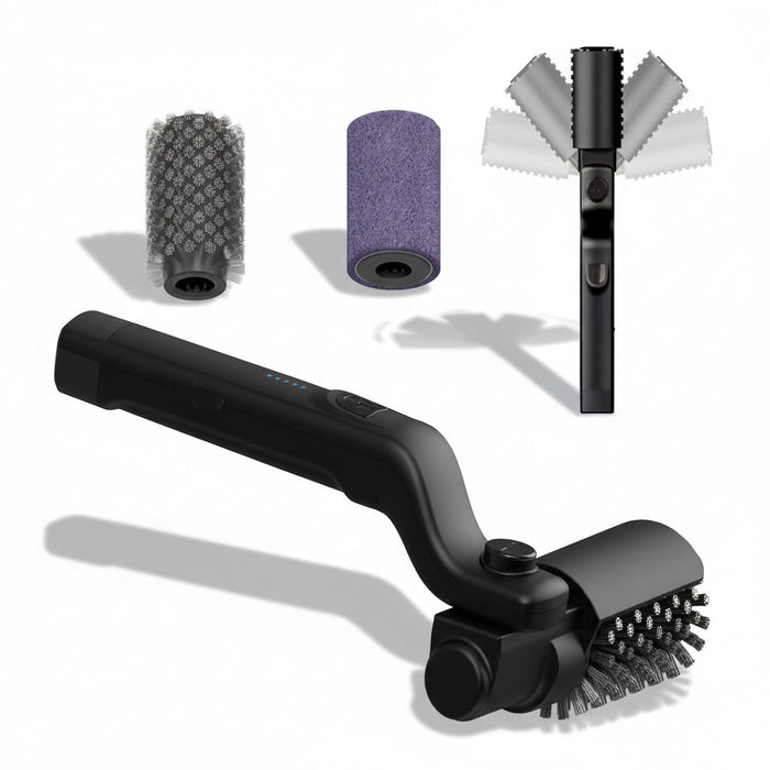 Grill Brush Electric Rechargeable Stainless Steel BBQ Cleaner