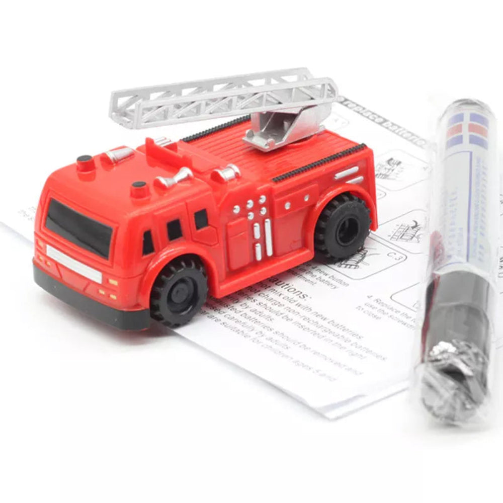 Toy Car Inductive Line Following Drawing Playset