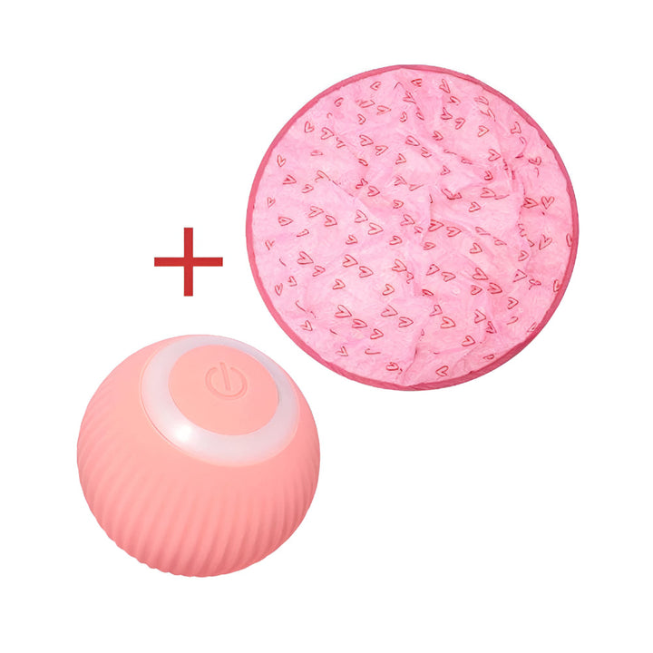 Cat Toy Interactive Play Mat Chase Ball Set