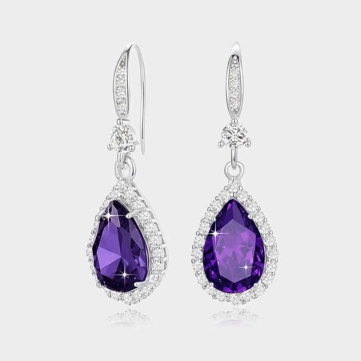 Earrings Mothers Day Gift Birthstone Teardrop Dangle jewelry
