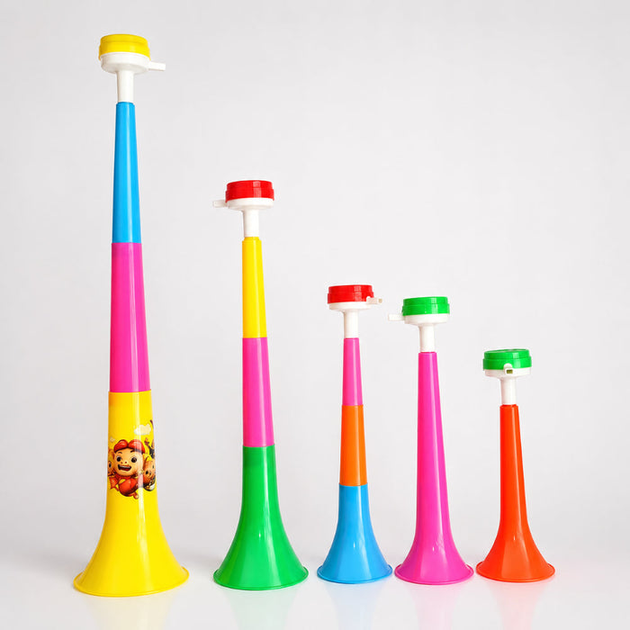 Foldable Vuvuzela Horn Set Stadium Cheering Loud Party Noise Makers