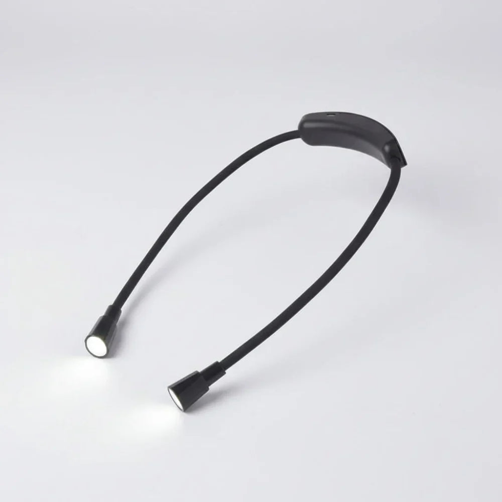 Neck Light LED Reading Lamp Rechargeable Hands Free Design
