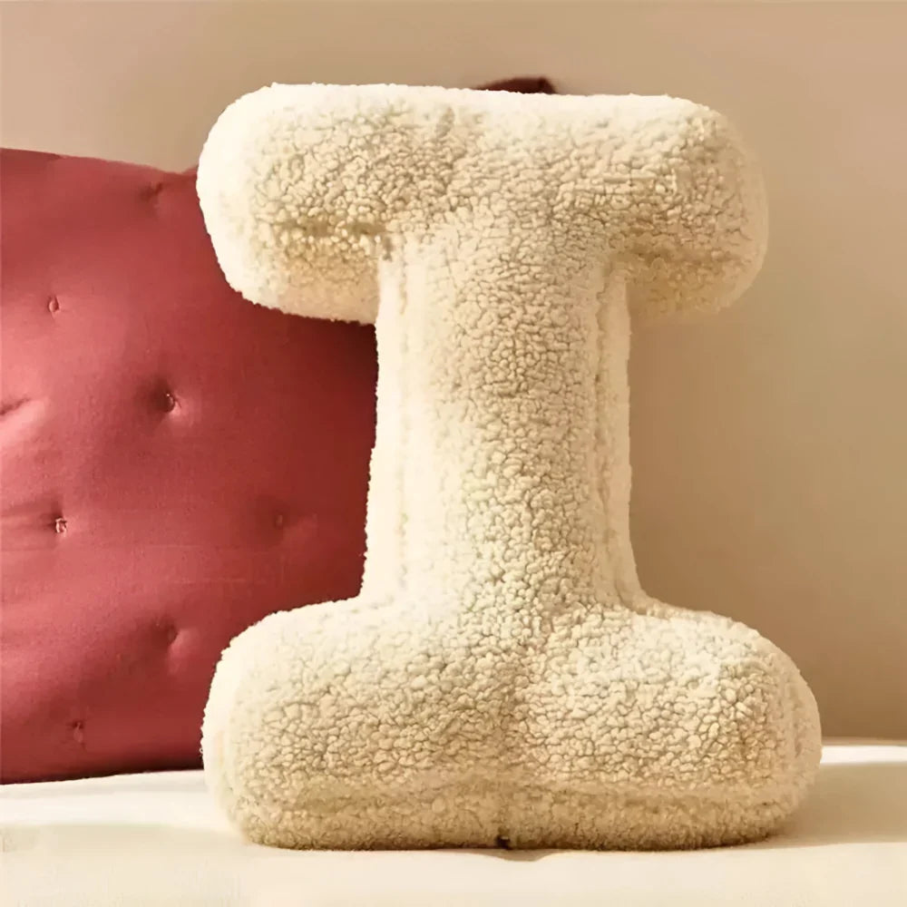 Pillow Alphabet Letter Decorative Throw Cushion Style