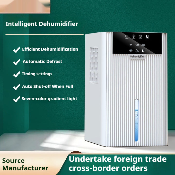 Portable Electric Dehumidifier with Digital Touch Control