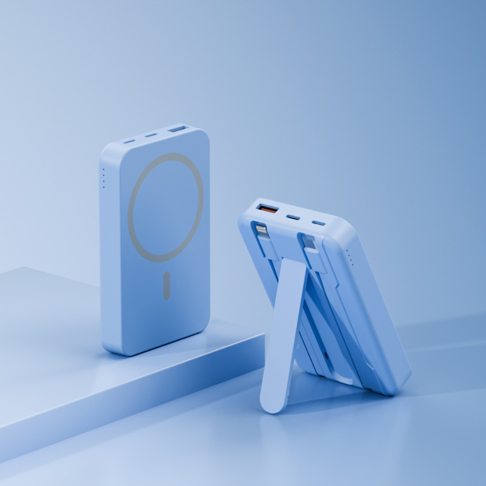 Power Bank Magnetic Wireless Portable Charger Stand
