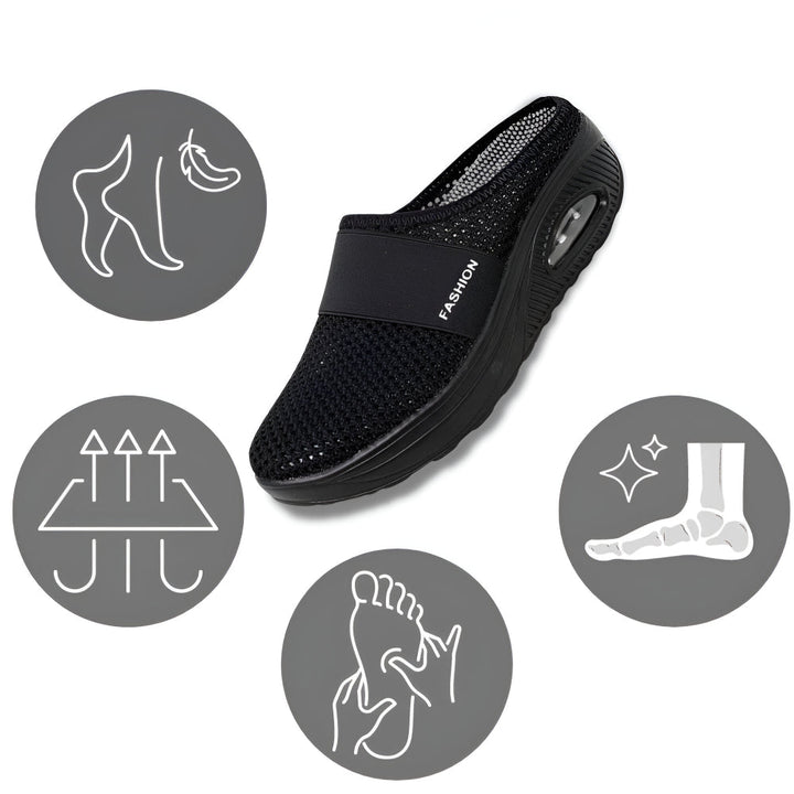 Women’s Shoes Slip Walking Mesh Cushion Sole