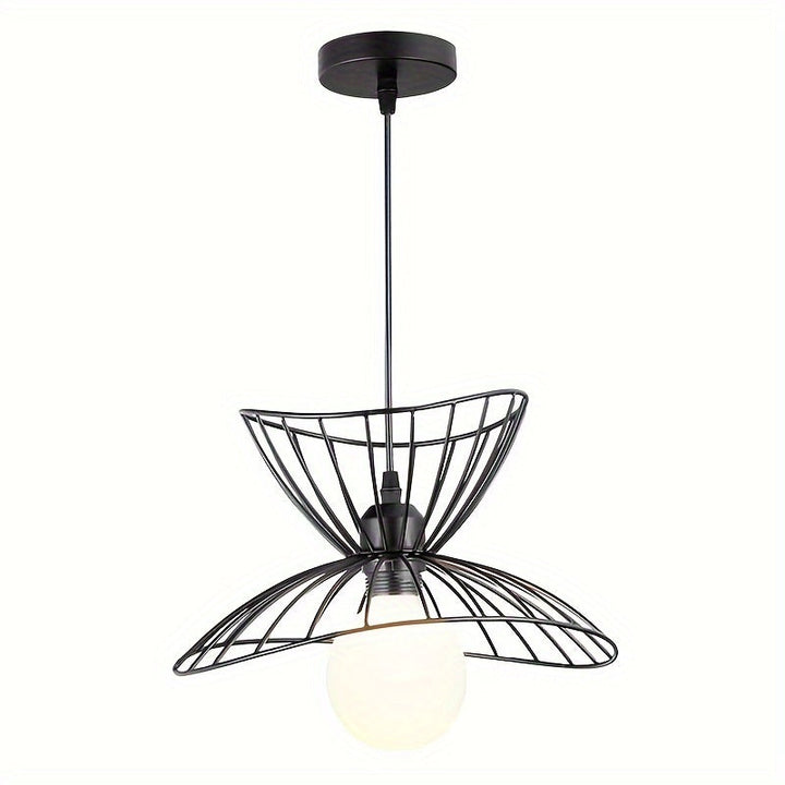 Retro Black Pendant Light | Adjustable Industrial Design